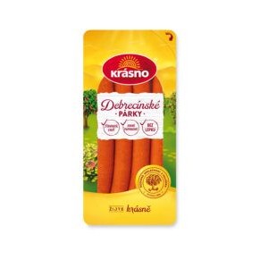 Párky Debrecínské 200g KRÁSNO (130809.10)