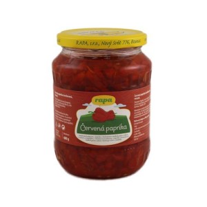 Paprika červená řezaná 660g (231142.15)