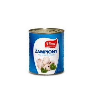 Žampiony krájené 800g (231206.15)