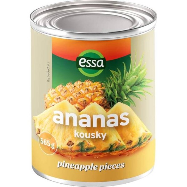 Ananas kousky 565g (233000.17)