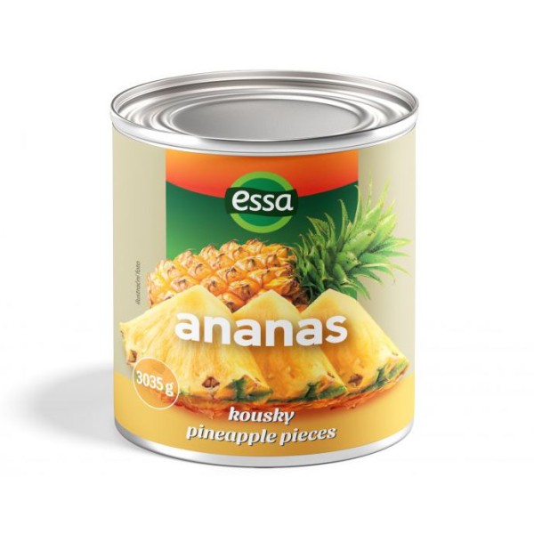 Ananas kousky 3050g (234000.18)