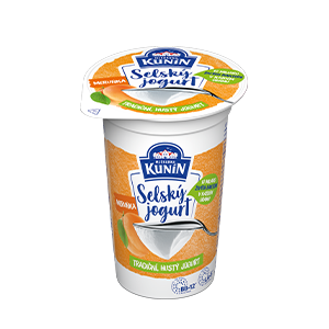 Jogurt Selský meruňka 200g KUNÍN (121232.02)