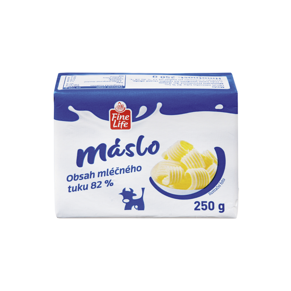 Máslo čerstvé 250g FINE LIFE (122008.03)