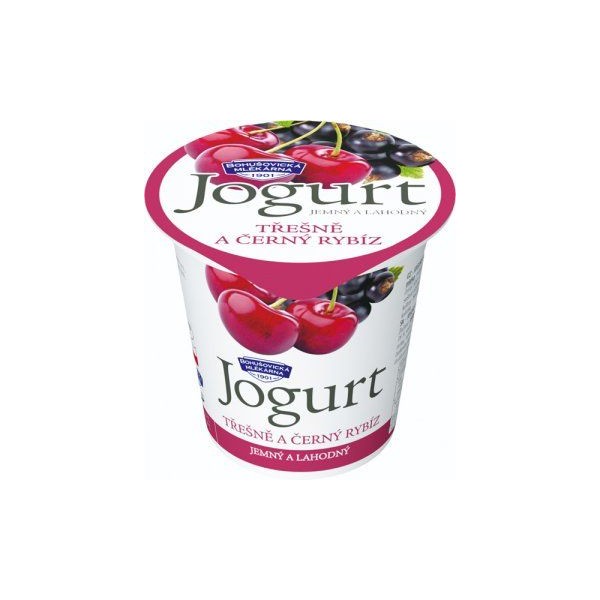 Jogurt BM 150g třešeň - č.rybíz (121130.02)