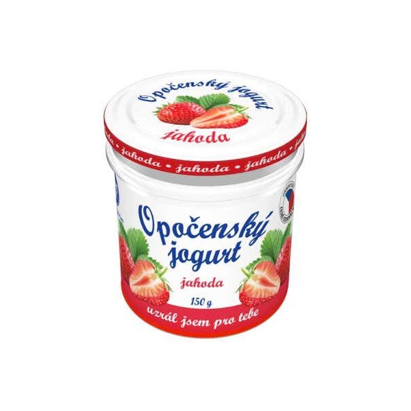 Jogurt Opočenský 150g sklo (121252.02)