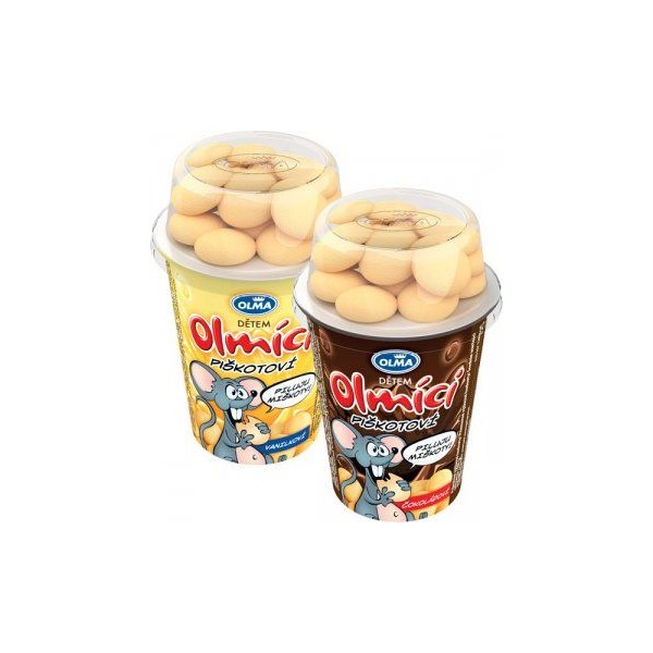 Jogurt Olmíci 113g mix piškoty (121264.02)