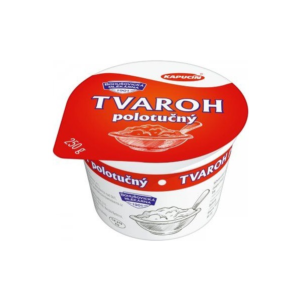 Tvaroh 250g polotučný (121700.02)