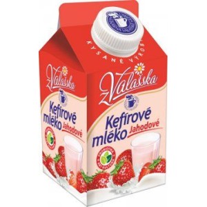 Kefírové mléko 450g jahoda (121900.02)