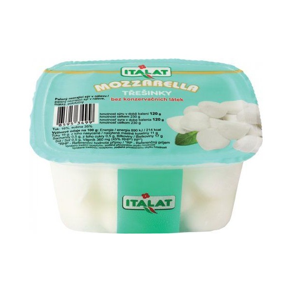 Mozzarella třešinky v nálevu 120g (124206.05)