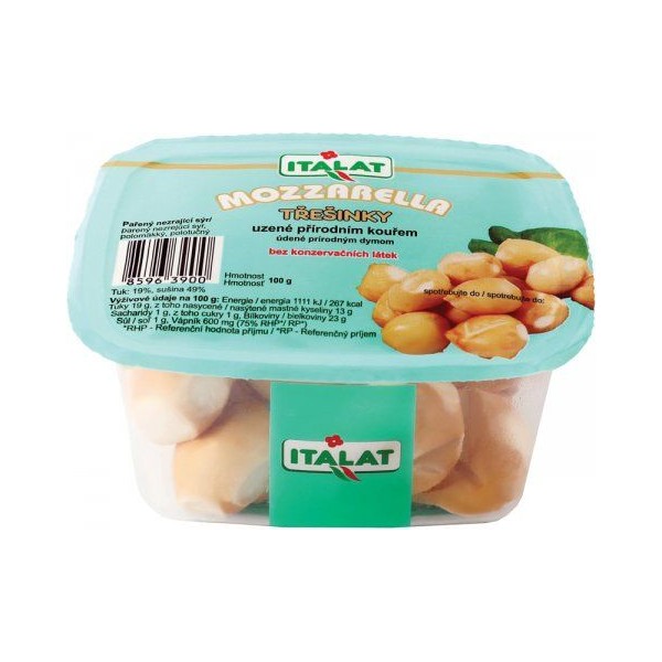 Mozzarella třešinky uzené 100g (124207.05)