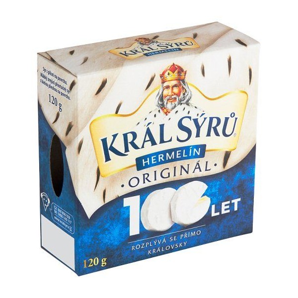 Král sýrů Hermelín 120g (124250.05)