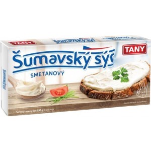 Sýr tavený 150g ŠUMAVSKÝ smetanový (124540.05)