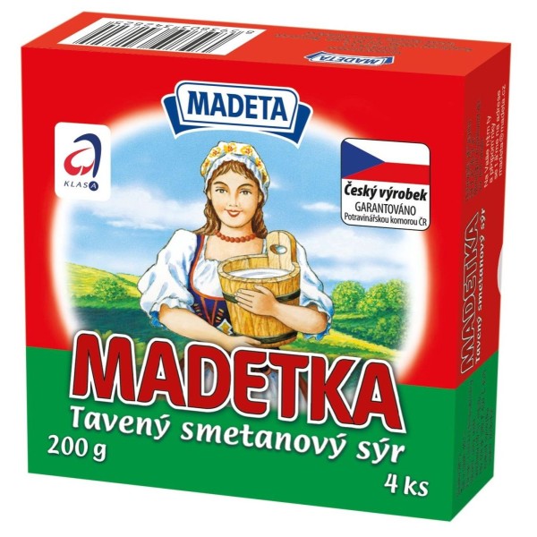 Sýr tavený 200g MADETKA smetanová (124650.05)
